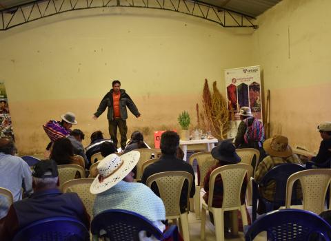 PRENSA 20171213 01 EL SENAPI EN EL “PRIMER ENCUENTRO INTERNACIONAL DE CONOCIMIENTOS Y SABERES ANCESTRALES EN LA PRODUCCIÓN DE QUINUA”
