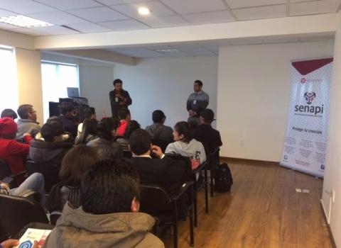 PRENSA 20180326 01 FUTUROS PROFESIONALES DE LA UNIVERSIDAD DOMINGO SAVIO SE CAPACITARON EN LA GESTIÓN DE PATENTES, MARCAS Y OBRAS