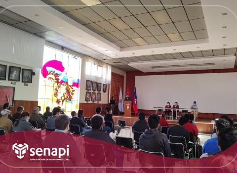 PRENSA 20220901 01 SENAPI CAPACITA A DOCENTES E INVESTIGADORES DE UMSS PARA EL REGISTRO DE PATENTES