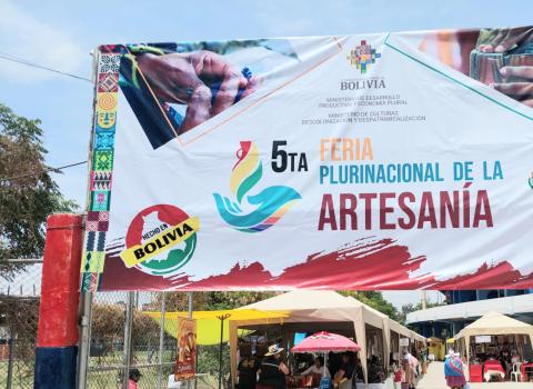 PRENSA 20221209 01 PROPIEDAD INTELECTUAL EN LA 5TA. VERSIÓN DE LA FERIA PLURINACIONAL DEL ARTESANO