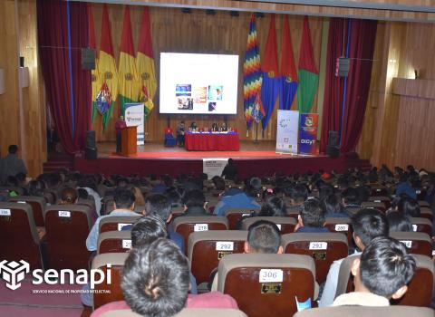 PRENSA 20230811 01 EL SENAPI SOCIALIZA LA IMPORTANCIA DE LA PROPIEDAD INTELECTUAL EN EL FORO ORGANIZADO POR LA DICYT DE LA UPEA